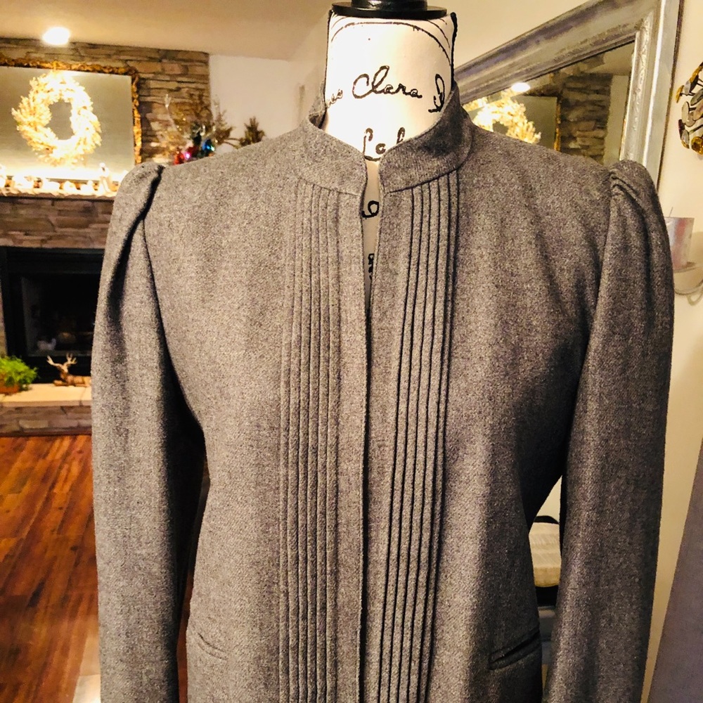 Laurice gray suit jacket & skirt